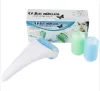 Micro-naald gezichtsroller Gezichtsroller Cool Ice Roller Massager Huidliftgereedschap Face Lift Massage Anti-rimpels Pijnbestrijding Gezicht 12 LL