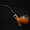 Smoking Pipe Wood grain color bakelite durable pipe