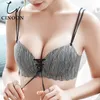 Bras Cinoon Super Push Up Bras Seksowna bezproblemowa damska bielizna Bezpłatna żeńska Balette Beauty Back Lingerie Ladies Brassiere P230417