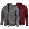 Herrjackor Mäns Winter Jacket Gym Sport Running Jackor Jacket Varm manlig träning Fitness Träning Träning Sportkläder