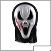 Feestmaskers Feestartikelen Huis Tuin Nieuwigheid Eng Speelgoed Halloween Carnaval Masker Ghostface Masker Horror Screaming Grie Voor Adt P Dhmua