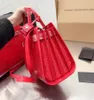Nowe czerwone toty najwyższej jakości torby aligatora Kobiety organy torebki crossbody sklepowe torby designerskie torebka torebka multi kieszeni prawdziwa skórzana skóra duża kondensacja 2