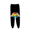 Impression 3d hommes femmes LGBT lesbienne Gay Pride arc-en-ciel drapeau sueur Harajuku pleine longueur pantalons de survêtement hiver pantalon décontracté drôle pantalon