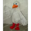 Performance White Eagle Mascot Costumes Cartoon Carnival Hallowen Gifts Unisex Fancy Games Outfit Holiday Outdoor Advertising Outfit Suit