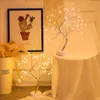 Décorations de Noël Veilleuses Bonsaï Arbre Lumière Table Branche Lampe pour Fête De Mariage Décor À La Maison Chambre Décoration Décor Fée Lumière Vacances LT643