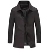 Kurtki męskie przylot wiosenny płaszcz mody mężczyzn Wysokiej jakości trencz płaszcz mężczyzn Mężczyzn Mężczyzn Casual Men's Casual Jackets Rozmiar M-4xl 231117