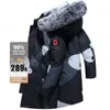 Herrenjacken Verdickte Outdoor-Daunenjacke mit extrem kaltem Kragen, mittellange Herrenjacke im Winter 2023, neue Mode, verdickter warmer Mantel J231116