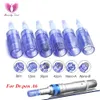 Tattoo agulhas 1050pcs drpen ultima A6 Nano -cartuchos de cartuchos de reposição A6 Cuidados com a pele da baioneada Microneedle Derma Pen Kit Micro 230417