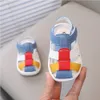 Sandalet yaz 0-24 ay bebekler bebek unisex kızlar çocuklar sandaletler yumuşak taban ilk yürüyüşçüler yürümeye