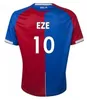 23 24 OLISE Crystal Soccer Jerseys 2023 2024 ZAHA EZE J.AYEW Palace Home Top Camisa de Futebol Kit BENTEKE SCHLUPP MATETA Edouard GALLAGHER Jersey uniformes homens crianças