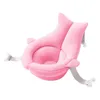Siniciosos da almofada de chá de bebê sem deslizamento Tapete de assento de taco de segurança Suporte de segurança recém-nascido almofada dobrável travesseiro macio banheira de banheira p230417