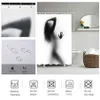 Nude Women Shadow Shower Curtain With Hook Sexy Girl Bathroom Set Non-slip Carpet Toilet Cover Pad Bath Mat for Home Decor 210609228e