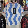 Herren-T-Shirts 2023ss Stripe Number 10 Print T-Shirt Herren Damen Qualität Vintage Oversized Shirt Sommer Kurzarm Sport Tops T-Shirt