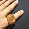 Кластерные кольца 1 шт. Женское цветочное кольцо на природе драгоценное камень материал внутренний размер диаметром 20 мм роскошь для свадьбы или вечеринки