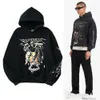 Sweat à capuche pour hommes Sweatshirts Mode Streetwear Trendy Rep Soul Skull Three Evil Dog High Street Sweat à capuche Pull à capuche