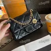 Torba CC Kobiety Złota moneta Mini Torba na ramię z klapką Top Skóra bydlęca Matelasse Łańcuch Klasyczna podręczna torba Crossbody Trend Torebka Portfel Fanny Pack Multi Pochettes Birk