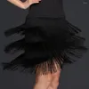 Stage Wear 2023 CM080 femme jupe de danse latine gland conception femmes costume pour salle de bal danse du ventre Performamnce
