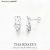 Серьги-гвоздики элегантного дизайна, стильные изысканные украшения для женщин, романтический подарок из чистого серебра 925 пробыL231117