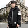 Men's Jackets Jacket Winter 2023 For Mens Korean Fashion Trench Hooded Ropa Y2k Clothings Long Sleeve Clothes Down Warm Thick Coat 231116