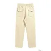 Pantalons de créateurs pour hommes Pantalons pour hommes Pantalons de survêtement Rhude High Street Fashion Lettre de broderie Autocollant Pantalon en tissu Printemps Automne Lâche Coton Casual Petit droit TR