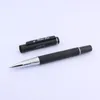 Luxo Metal de qualidade Metal 801 Fosco preto de rollerball de caneta de caneta Signature Stationery Office Supplies Writing Writing