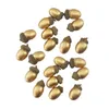 Decorative Flowers 20Pcs Artificial Acorns Crafting Harvest Fall Autumn Simulation Mini For Christmas Wedding Po Props Decoration