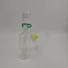 Glass Hookahs Ash Catchers 14mm 45 degrees kits with J-Hook Adapters Come with Snow Screen Bowl