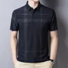 Polos męski ymwmhu w stylu koreański koszulka polo dla mężczyzn krótkie rękaw Slim Fit Summer Cienka koszula Streetwear Men Polo Shirt Plaid Clothing 230417