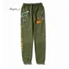 Pantalons pour hommes 2023 Galleryse Depts Hommes Femmes Pantalons de survêtement Galeries Dept Lettre mouchetée Imprimer Mans Couple Lâche Polyvalent Casual