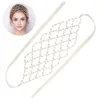 Headpieces Bridal Headpiece Faux Pearl Decor Wedding Headband Bride Hair Jewelry Women Tiara Hairband Accessories