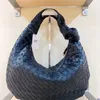 Venetasbottegas Jodie sorgt für Qualität. Gewebte geknotete Handtasche Damen Cloud Bag Fashion Large Unterarm