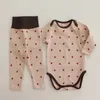 Pijamas MILANCEL Conjunto de pijama para bebé, monos de abeja y pantalones de cintura alta, ropa para dormir para niños pequeños, ropa interior para niños 231117