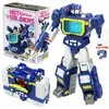 Transformation toys Robots Mini Soundwave With Laserbeak Transformation MFT HS-03 HS03 Soldiers G1 Pocket War Deformation Action Figure Robot Toy Gifts 231117