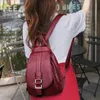 イブニングバッグ本物のブランド旅行バックパック女性ソフトレザーショルダーバッグ女性デザイナースクールバッグ