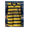 Nouveau 2023 2024 Parma Calcio Mens Home Soccer Jerseys CRESPO CANNAVARO BAGGIO BERNABE Benedicak Chemise de football à manches courtes Uniformes pour adultes