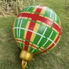 Christmas Decorations 60Cm Large Christmas Balls Christmas Tree Decorations Outdoor Atmosphere Iatable Baubles Toys For Home Gift Ball Ornament 231116