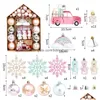 Decorazioni natalizie Ornamenti natalizi Set di palline Albero di Natale Pendenti pendenti Navidad Noel Decorazione Casa Regali di Capodanno 70 pezzi / set Dr Dh2Lh