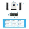 3KVA 2400W Off Grid Pure Sine Wave Hybrid Inverter with MPPT 40A /PWM 50A Solar Charger DC 24V 220VAC Use for Solar Panel System