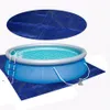 スイミングプールカバー適切な正方形のプールアクセサリー防水雨プルーフダストカバーターポリンガーデンプールアクセサリー321H