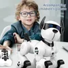 Электрическая RC Animals K27 с дистанционным управлением, умная собака, роботизированный патруль, программируемая интеллектуальная игрушка с песнями 231117