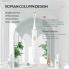 Toothbrush Mornwell Electric Sonic Toothbrush T32 USB Charge Rechargeable Adult Waterproof Electronic Tooth 2 Brushes Replacement Heads Q231117