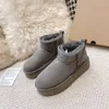 Tasman Slippers Chesut Bont Slides Schapenvacht Shearling Klassieke Tazz Muilezels Dames Mans Upper Australia Ultra Mini Platform Laarzen Ity6