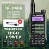 Autres articles de sport BaoFeng UV16 WalkieTalkie Tri Band Professionnel Chasse Jambon Étanche Longue Portée TypeC Chargeur VHF UHF Radio Portable Bidirectionnelle 231116