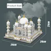 Other Toys 4036PCS MOC City Mini Bricks Taj Mahal World Famous Architecture Micro Model India Building Blocks Creative Sets Kids 231117