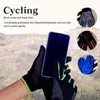 Sporthandskar Mens cykelhandskar All Finger Touch Screen MTB Gym Training Summer Outdoor Fishing Hand Protection 231117