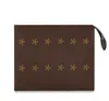 M46037 Poache Toilette Make Up Badetry Clutch Clutch Pags Makeup Makeup Louvis Pouch Envers