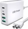100W 4ポートファーストクイック充電EU US US UK AC HOME TRAVEL PD USB-C WALL CHARGER POWERADAPTERS FOR iPhone