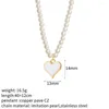 Pendentif Colliers Sun Eye Coeur Simulé Collier De Perles Pour Femmes Ange Lettre Ras Du Cou Or Couleur En Acier Inoxydable Fermoir Ajuster Collares