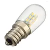 220/AC110V Bulbo LED E12 SMD 24 Alto brilho Lampshade de vidro Lâmpada branca quente para costura geladeira geladeira