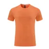 Camiseta para Hombre Lu Align Yoga luluemen Ropa de Entrenamiento para Correr para Hombre Camiseta Suelta Manga Corta Transpirable SummerTops Secado rápido Alta Elasticidad LL Jogger